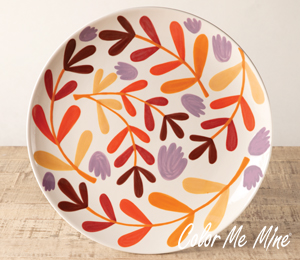 Henderson Fall Floral Charger