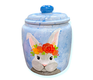 Henderson Watercolor Bunny Jar