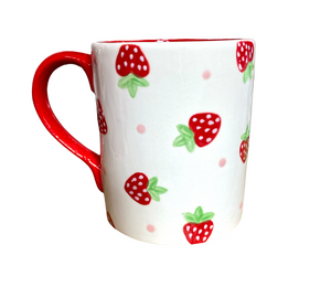 Henderson Strawberry Dot Mug
