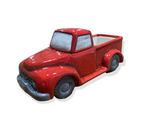 Henderson Antiqued Red Truck