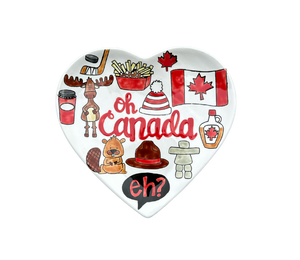 Henderson Canada Heart Plate