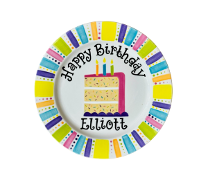 Henderson Birthday Cake Plate