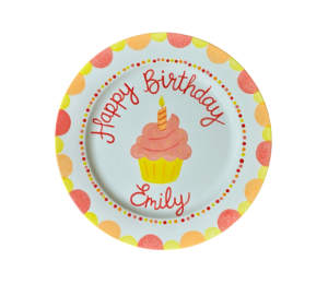 Henderson Birthday Cupcake Plate