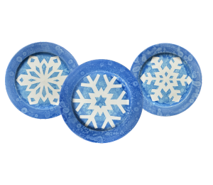 Henderson Paper Snowflake Plate